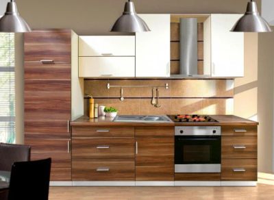 Лот: 7763087. Фото: 1. Кухня 3 м Прямая цвет дерево. Кухонные гарнитуры