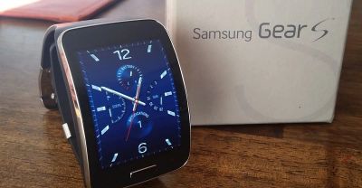 Лот: 11643739. Фото: 1. samsung galaxy gear-s. Смарт-часы, фитнес-браслеты, аксессуары