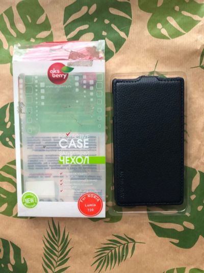 Лот: 16774831. Фото: 1. Чехол Nokia Lumia 720(blue,White... Другое (смартфоны, связь, навигация)