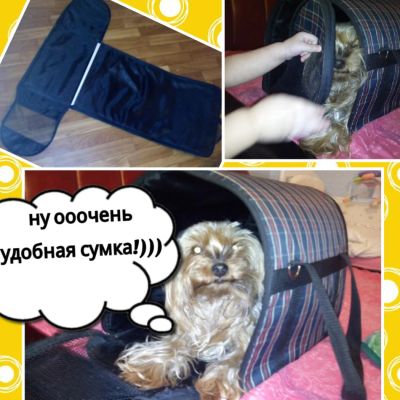 Лот: 6756997. Фото: 1. Сумка переноска для собак и кошек... Домики, переноски, клетки, когтеточки
