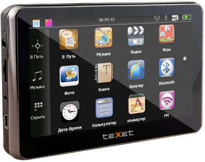 Лот: 3275533. Фото: 1. навигатор TeXet TN-800BT. GPS-навигаторы