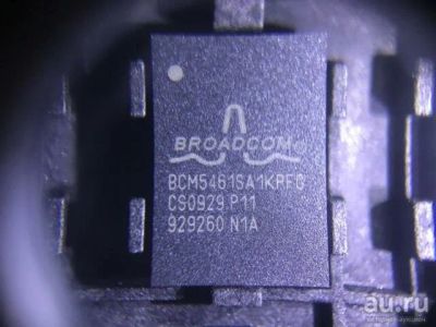 Лот: 16655308. Фото: 1. Микросхема Ethernet BCM5461SA1KPFG. Микросхемы