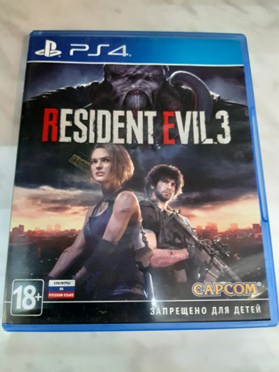 Лот: 18716944. Фото: 1. Resident Evil 3 . Лицензионный... Игры для консолей