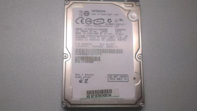 Лот: 3024703. Фото: 1. Жесткий диск ноутбучный 2,5" Hitachi... Жёсткие диски (HDD)