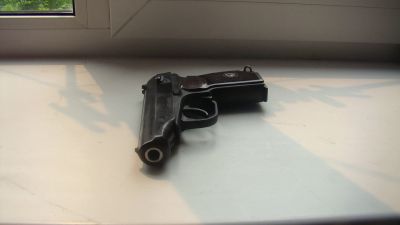 Лот: 13915716. Фото: 1. Пистолет МП 317 сигнальный под... Сигнальное и охолощенное (СХП) оружие