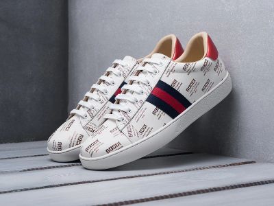 Лот: 11832347. Фото: 1. Кроссовки Gucci Ace Embroidered... Кеды, кроссовки, слипоны