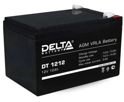 Лот: 11707815. Фото: 1. аккумулятор delta DT 1212 12V... Аккумуляторы