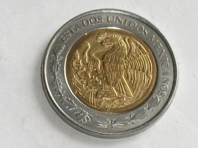 Лот: 7696065. Фото: 1. Монета 1 песо один Мексика 2006... Америка
