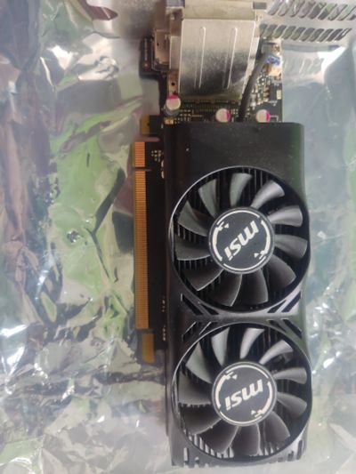 Лот: 21673994. Фото: 1. Видеокарта MSI 1050ti LP 4gb. Видеокарты