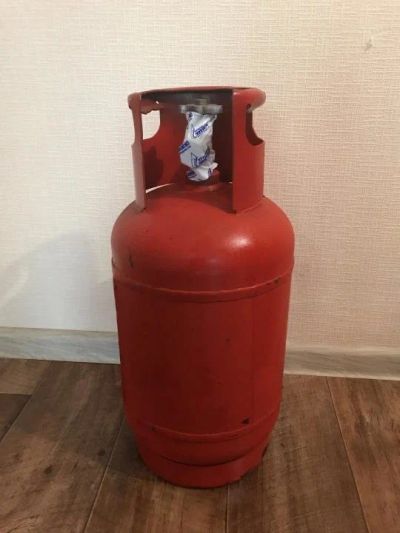 Лот: 11523036. Фото: 1. Газовый баллон (пропан) 12л. Баллоны, газ в баллонах
