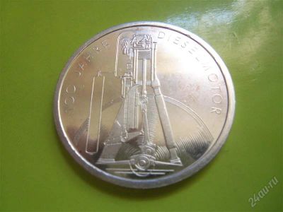 Лот: 2767829. Фото: 1. 10 марок 1997 г.ФРГ,серебро,15... Германия и Австрия