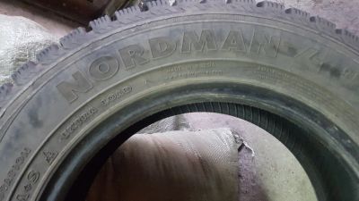 Лот: 12426917. Фото: 1. Шины зимние Nokian Nordman 4 195... Шины