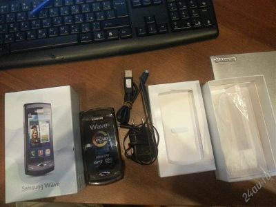 Лот: 2245565. Фото: 1. SAMSUNG wave. Смартфоны
