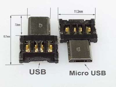 Лот: 10360219. Фото: 1. Micro USB Host OTG (On-The-Go... Разъёмы