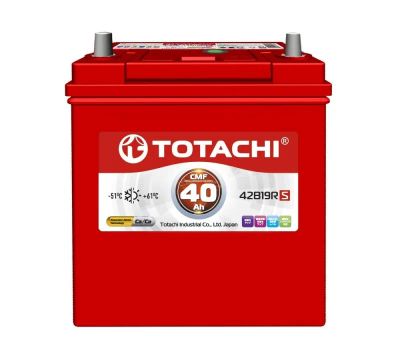 Лот: 20912315. Фото: 1. Аккумулятор TOTACHI 40Ah CMF42B19R... Электрооборудование