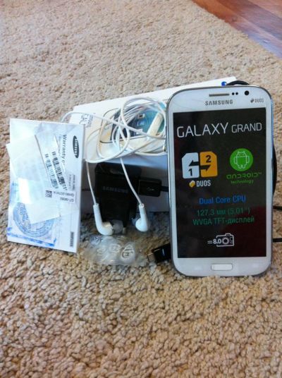 Лот: 3126584. Фото: 1. Samsung Galaxy GRAND. Смартфоны
