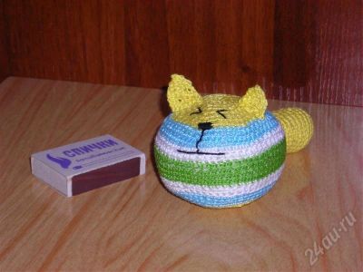 Лот: 275061. Фото: 1. Игрушка Котик. Мягкие