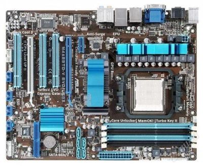 Лот: 1065475. Фото: 1. ASUS 880+850 (Север+Юг) АМ3. Crossfire. Материнские платы