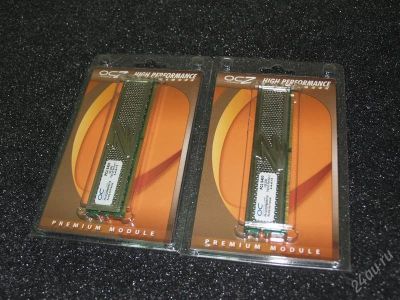 Лот: 1591602. Фото: 1. OCZ DDR2 2x1Gb PC6400 (800MHz... Оперативная память