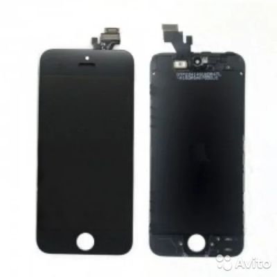 Лот: 6526105. Фото: 1. iphone 5 black модуль. Дисплеи, дисплейные модули, тачскрины