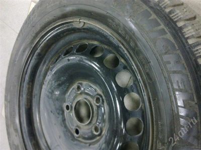 Лот: 562478. Фото: 1. Комплект зимней резины Michelin... Шины на дисках