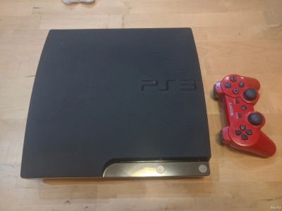 Лот: 14764638. Фото: 1. PS3 Slim 320 гб (прошитая). Игровые приставки, консоли