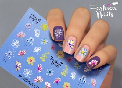 Лот: 12017206. Фото: 1. слайдер дизайн fashion nails sliders... Украшения, дизайн ногтей