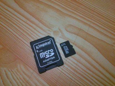 Лот: 3447322. Фото: 1. MicroSD 128mb + адаптер. Карты памяти