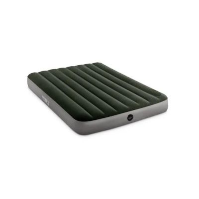 Лот: 15870046. Фото: 1. Матрас надувной Intex Downy Airbed... Спальные мешки, надувные кровати, коврики туристические