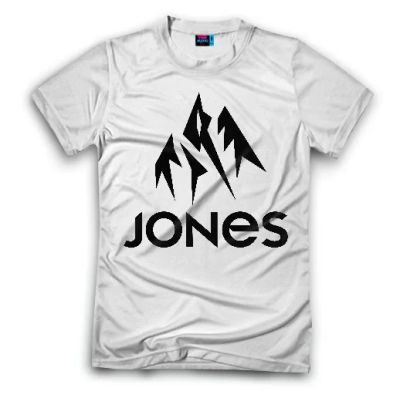 Лот: 6483762. Фото: 1. футболка мужская JONES белая. Другое (сноубординг)
