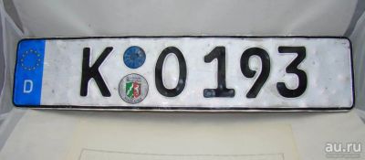 Лот: 11191835. Фото: 1. Номер автомобильный Германия... Другое (антиквариат)
