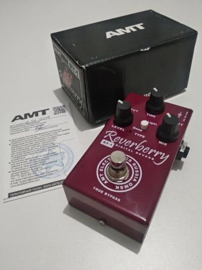 Лот: 17306159. Фото: 1. AMT RY-1 Reverberry (Цифровой... Гитарные эффекты и комбоусилители