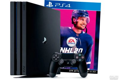 Лот: 15392045. Фото: 1. SONY PlayStation 4 PRO 1TB Black... Игровые приставки, консоли