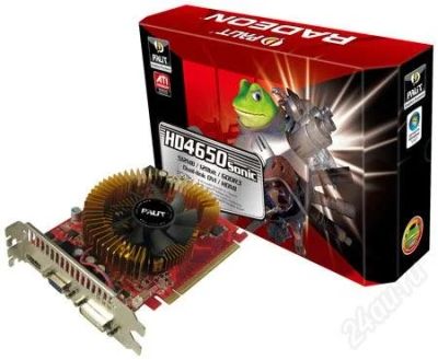Лот: 1820434. Фото: 1. Radeon HD 4650 Palit Sonic HDMI... Видеокарты