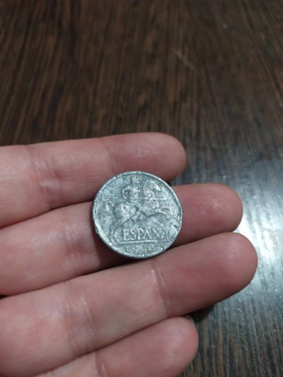 Лот: 18796150. Фото: 1. Испания. 5 сентимо. 1945г. Европа