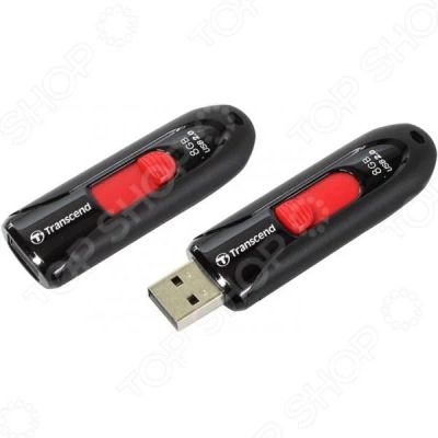 Лот: 8931265. Фото: 1. Флеш-накопитель USB2.0 8Gb Transcend... USB-флеш карты