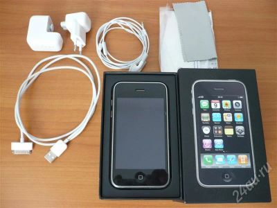 Лот: 393969. Фото: 1. iPhone 3G 8Gb Black Официальный... Смартфоны