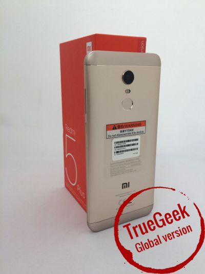 Лот: 11137214. Фото: 1. Xiaomi Redmi 5 Plus 4/64Gb Gold... Смартфоны