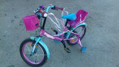 Лот: 9542135. Фото: 1. Велосипед детский для девочек... Красноярск