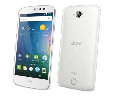 Лот: 6752422. Фото: 1. Смартфон 5" Acer Z530 16 Гб белый... Смартфоны