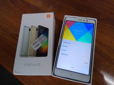 Лот: 9154114. Фото: 1. Смартфон Xiaomi note3 16 LTE. Смартфоны