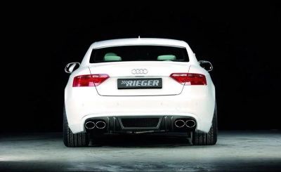Лот: 5064866. Фото: 1. Накладка на задний бампер Audi... Детали тюнинга