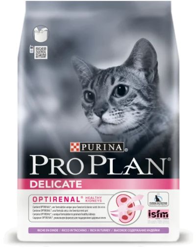 Лот: 15056134. Фото: 1. Pro Plan (Проплан) Delicate Индейка... Корма