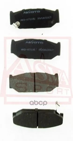 Лот: 24762481. Фото: 1. Колодки Тормозные AKYOTO арт... Разное