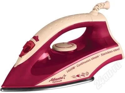 Лот: 2632449. Фото: 1. Утюг с пароувлажнением 1600w цвет... Утюги, парогенераторы, отпариватели