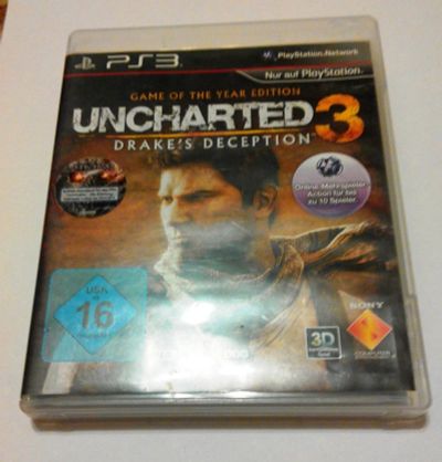 Лот: 4865309. Фото: 1. Uncharted 3: Drake's Deseption... Игры для консолей