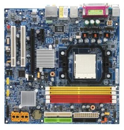 Лот: 3171831. Фото: 1. Материнская плата Gigabyte GA-M51GM-S2G. Материнские платы