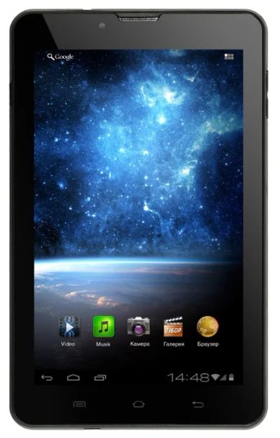 Лот: 7410618. Фото: 1. Tesla Impulse D7.0 (Black, MT8382... Планшеты