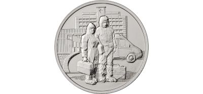 Лот: 19865944. Фото: 1. 25 рублей 2020 г. "Памятная монета... Россия после 1991 года