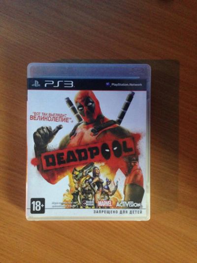 Лот: 6377373. Фото: 1. Deadpool ps3. Игры для консолей